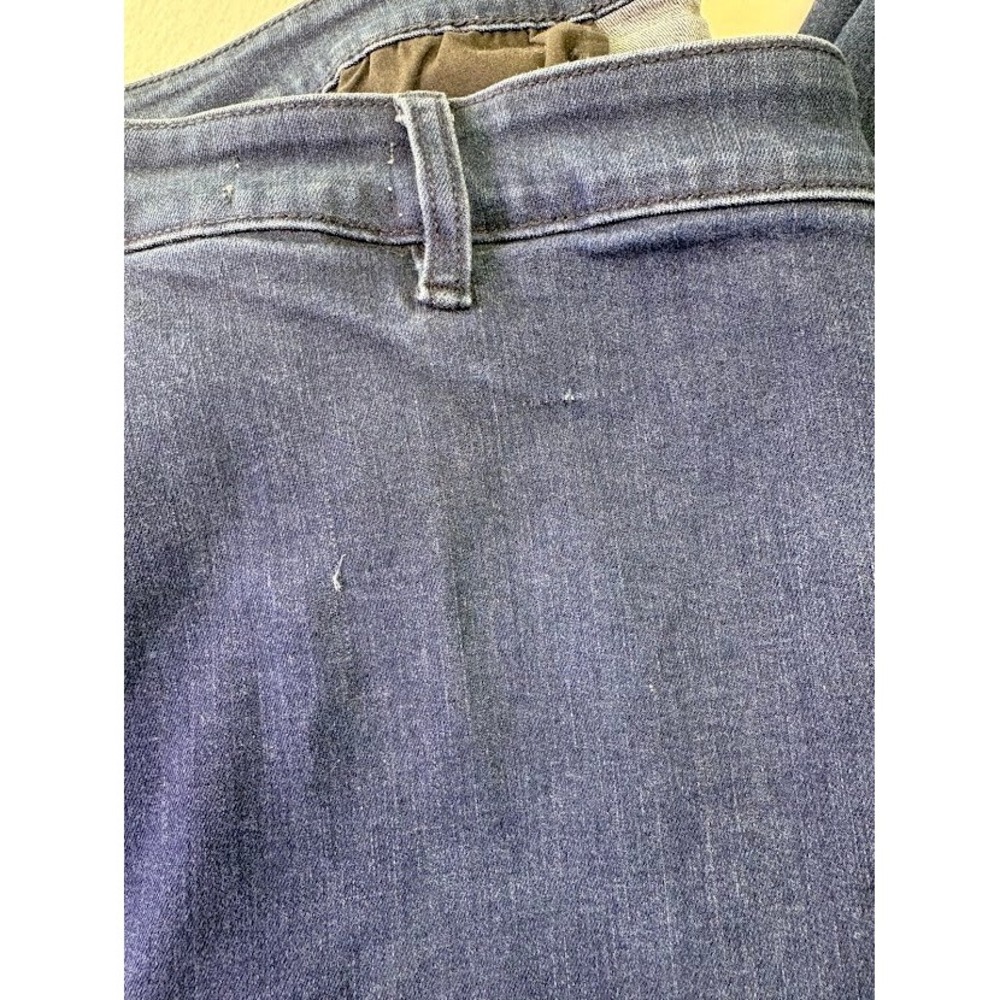 Lane Bryant Slim Ankle Jeans Womens Plus 28 Blue Dark Wash Flex Magic Waistband - Picture 7 of 7